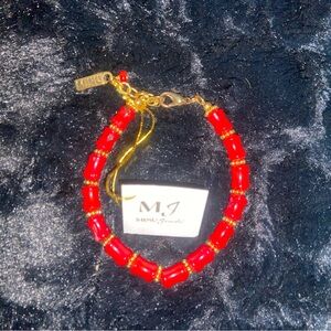 Minu Jewels Red coral bracelet